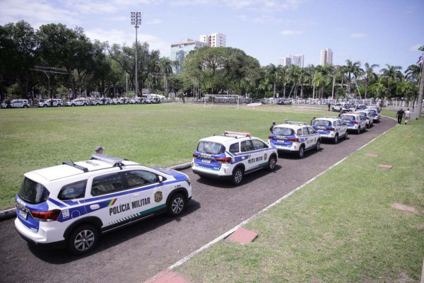 PMPE recebe 124 novas viaturas para renovação da frota (Foto: Mauricio Ferry/DP Foto)
