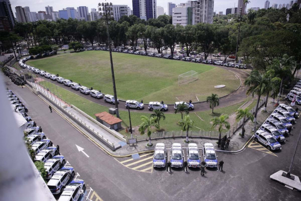 PMPE recebe 124 novas viaturas para renovação da frota (Foto: Mauricio Ferry/DP Foto)