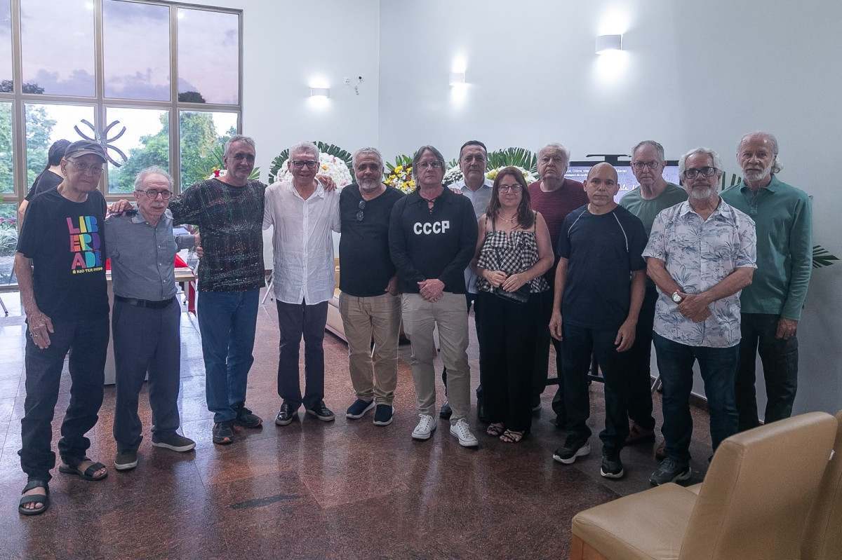 Jornalistas que já trabalharam com Homero se despediram do amigo neste domingo (23) (Rafael Vieira/DP Foto)