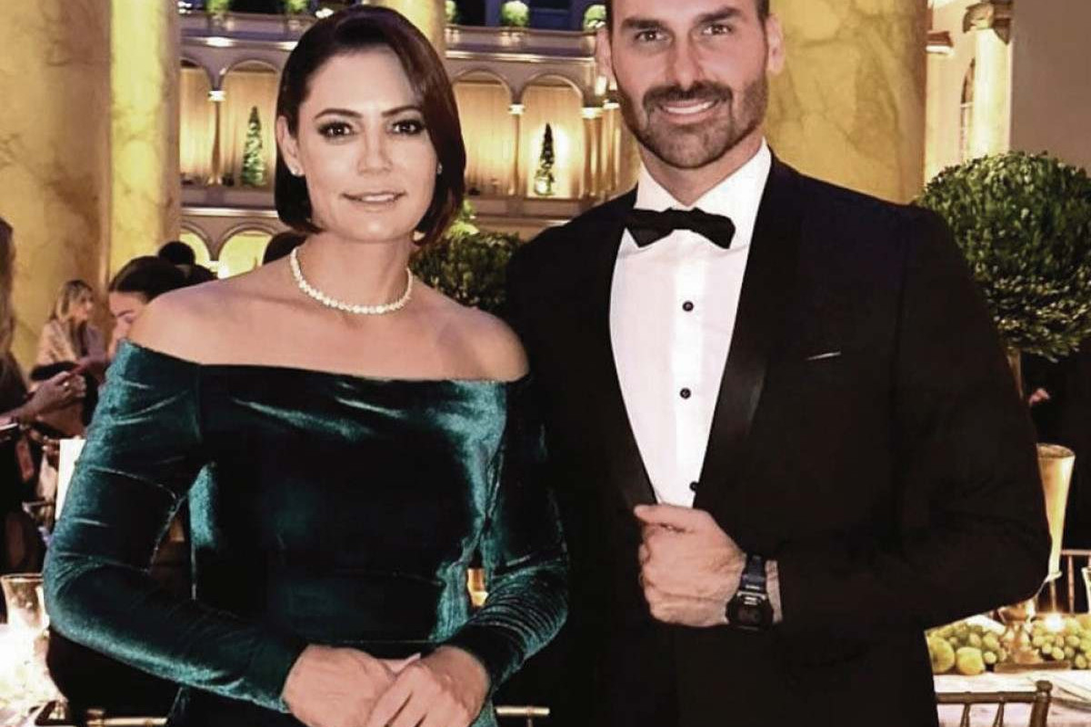Michelle e Esuardo protagonizaram movimentos de reaproximação após divergências/Reprodução/Redes Sociais