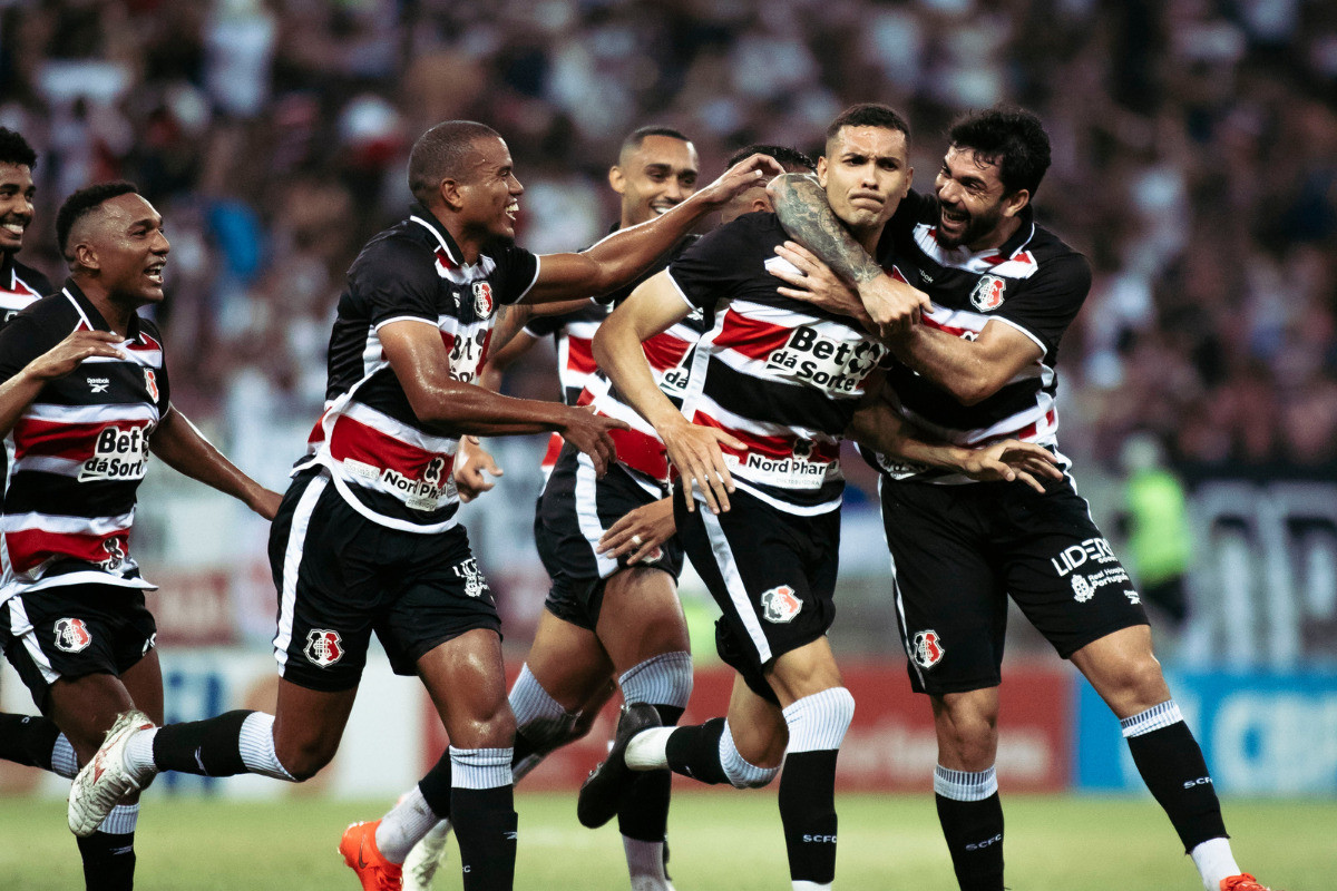 Santa Cruz garante vaga na Série C em 92% dos cenários; veja os resultados necessários. /Foto: Savyo Miguel / FPF.