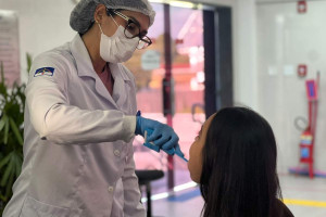 No Recife, a coleta de DNA &eacute; realizada pelo Instituto de Gen&eacute;tica Forense Eduardo Campos