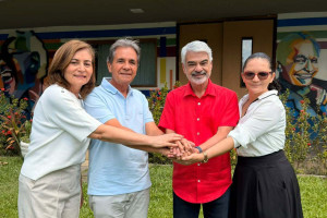 Ap&oacute;s encontro com Raquel Lyra, prefeito de Ipojuca declara apoio &agrave; reelei&ccedil;&atilde;o de Humberto ao senado