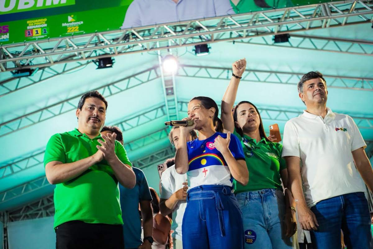Raquel Lyra discursou durante caminhada em Surubim e destacou a importância política do Agreste em sua trajetória/Foto: Janaína Pepeu/SECOM