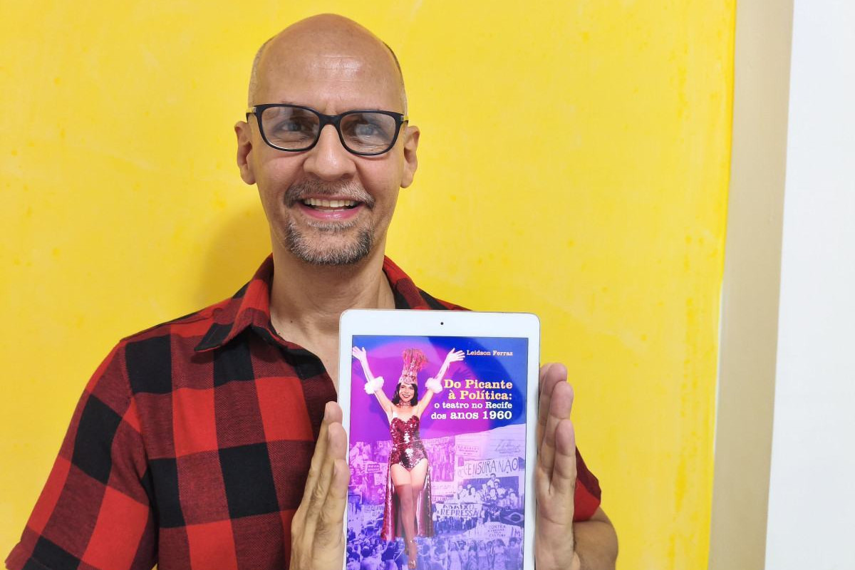 Leidson Ferraz é autor do livro 