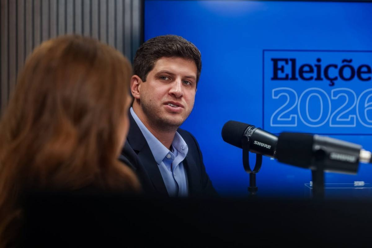 João Campos em sabatina no Diario de Pernambuco/Foto: Karol Rodrigues/DP Foto