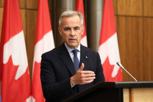 Primeiro-ministro do Canad&aacute;, Mark Carney