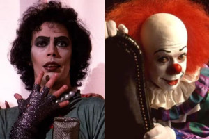 Tim Curry ficou conhecido pelo trabalho no musical The Rocky Horror Picture Show, ao interpretar o Dr. Frank-N-Furter, al&eacute;m de ser o primeiro int&eacute;rprete de Pennywise do filme 'It: A Coisa'.
