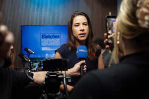 Governadora e candidata &agrave; reelei&ccedil;&atilde;o, Raquel Lyra (PSD)