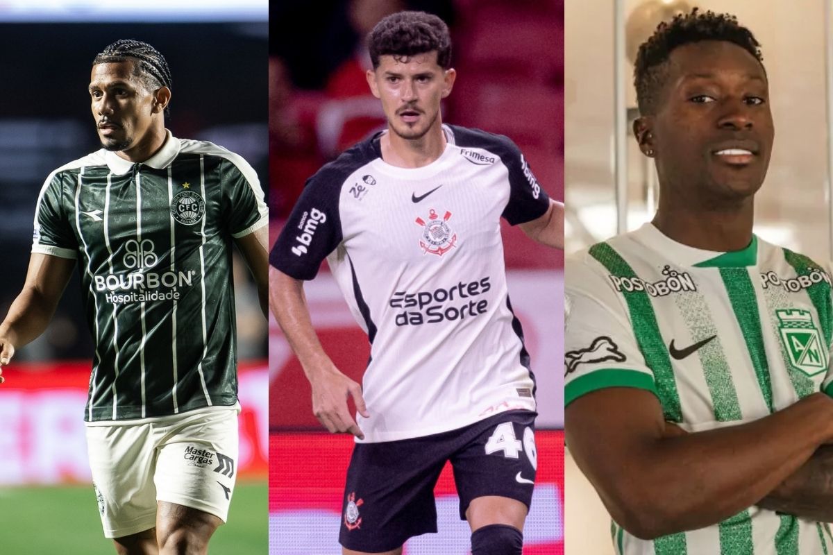 ASCOM/Coritiba, Rodrigo Coca / Ag.Corinthians e Divulgação/Atlético Nacional