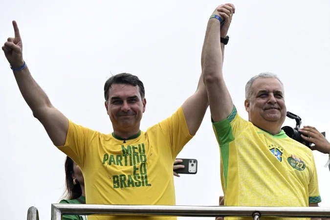 A presença de Gaspar na chapa foi apresentada por Flávio como uma forma de incorporar a região às decisões do governo federal/AFP