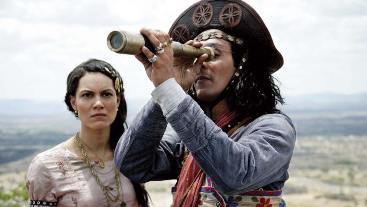 Lampião e Maria Bonita são personagens do longa-metragem/Foto: Antonio Melcop/ Divulgação
