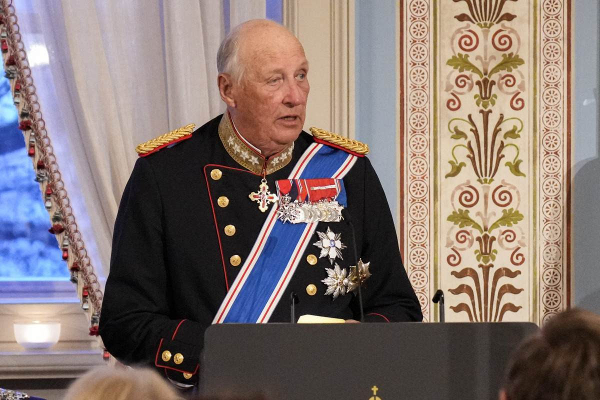 Rei Harald da Noruega/FREDRIK VARFJELL/NTB/AFP