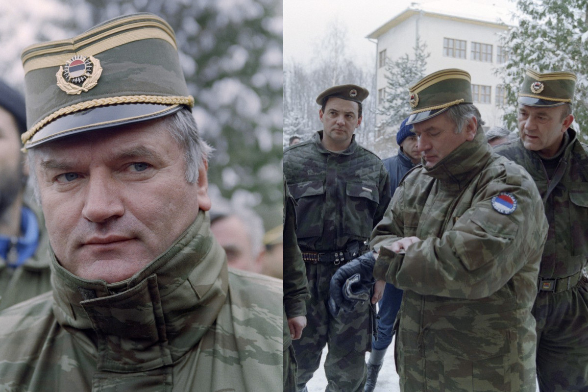  Ratko Mladic como general/PASCAL GUYOT / AFP