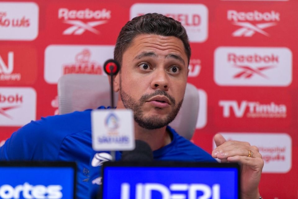 Guilherme dos Anjos, técnico do Náutico/Rafael Vieira/CNC