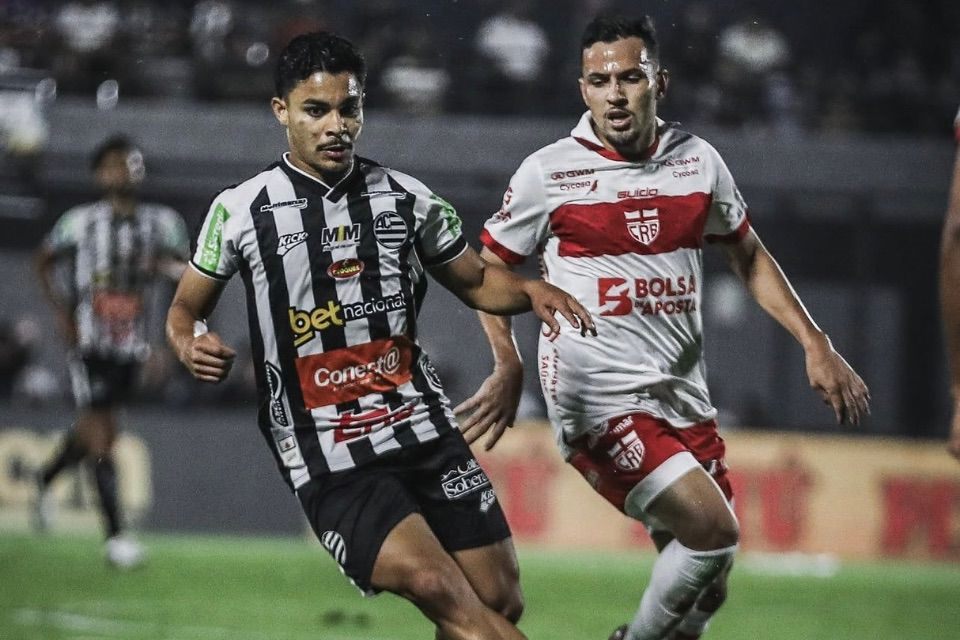 Partida entre Athletic-MG e CRB pela Série B/Divulgação / Athletic-MG