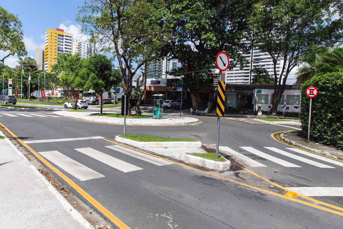 Entre as intervenções está a readequação geométrica da Praça Leon Lira de Holanda/Josenildo Gomes/CTTU