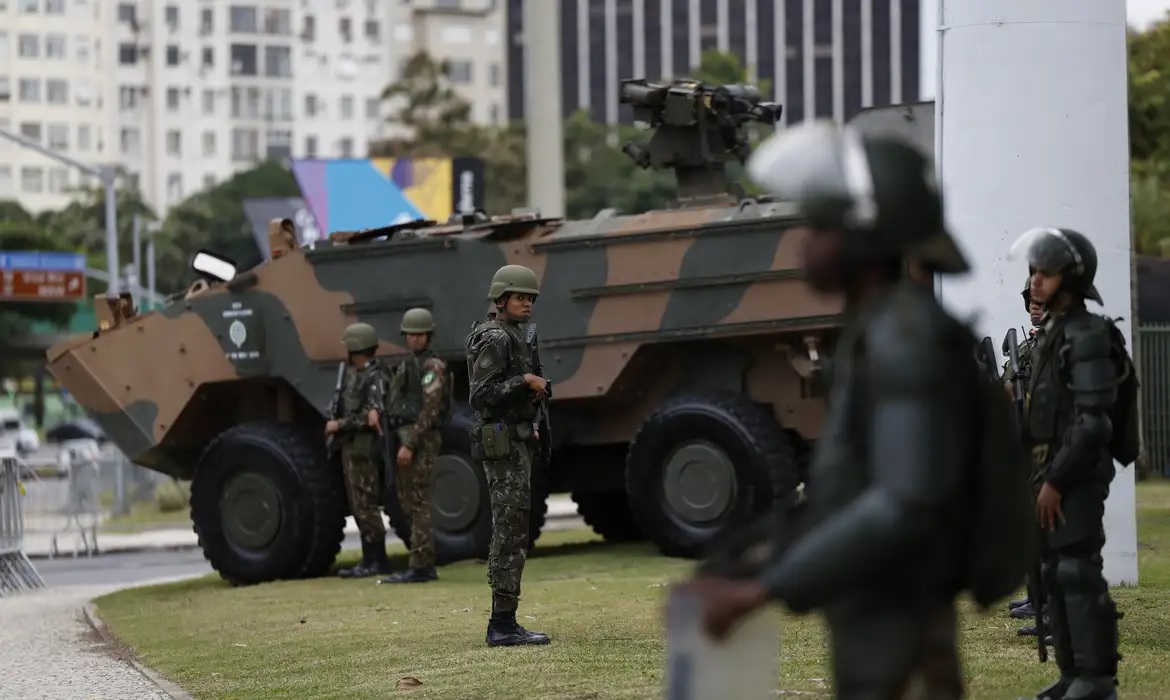 Tropa das Forças Armadas/Fernando Frazão/Agência Brasil