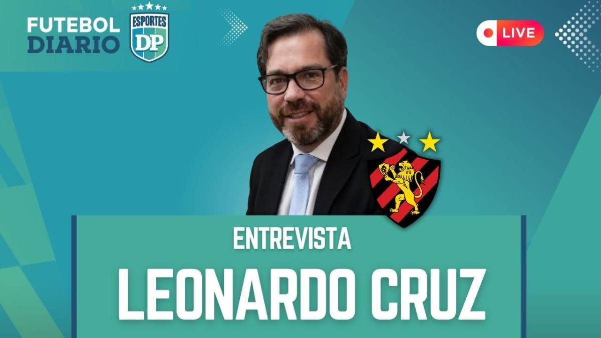 Leonardo Cruz, convidado do Futebol Diario/Reprodução/Redes Sociais