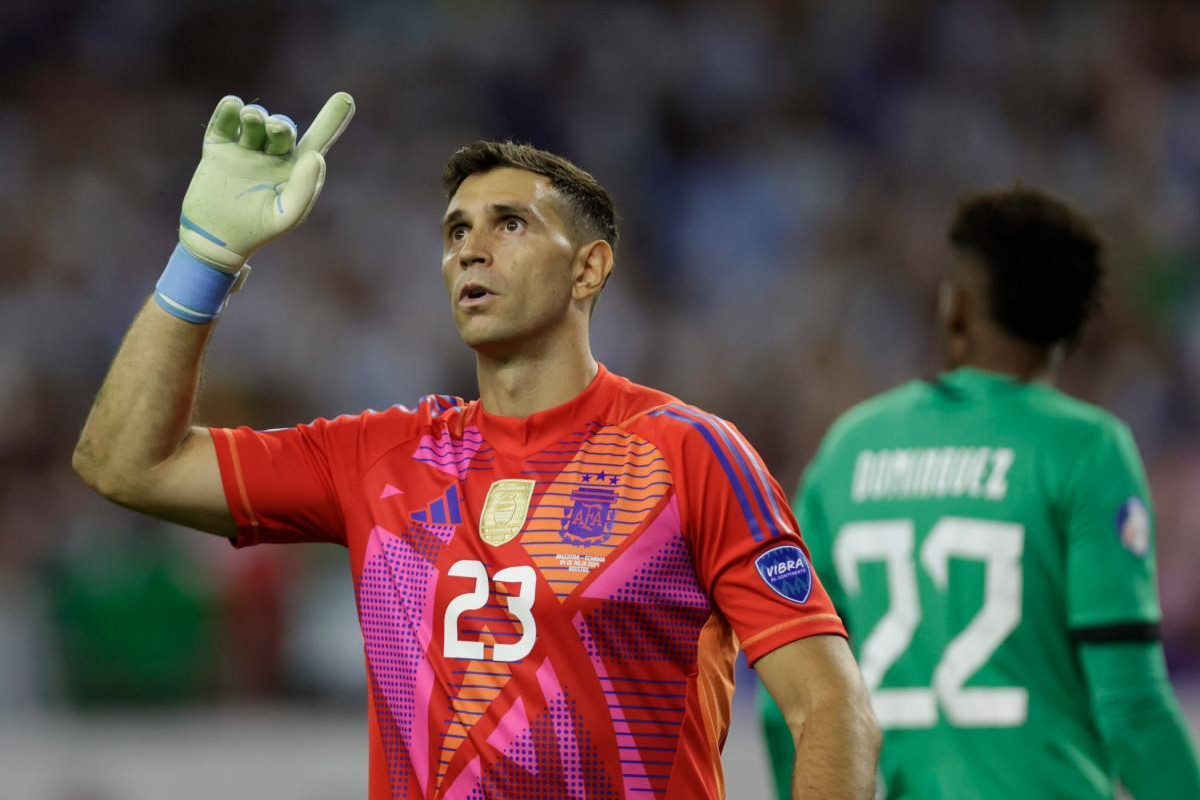 Emiliano Martinez, goleiro da Argentina/Reprodução/AFA