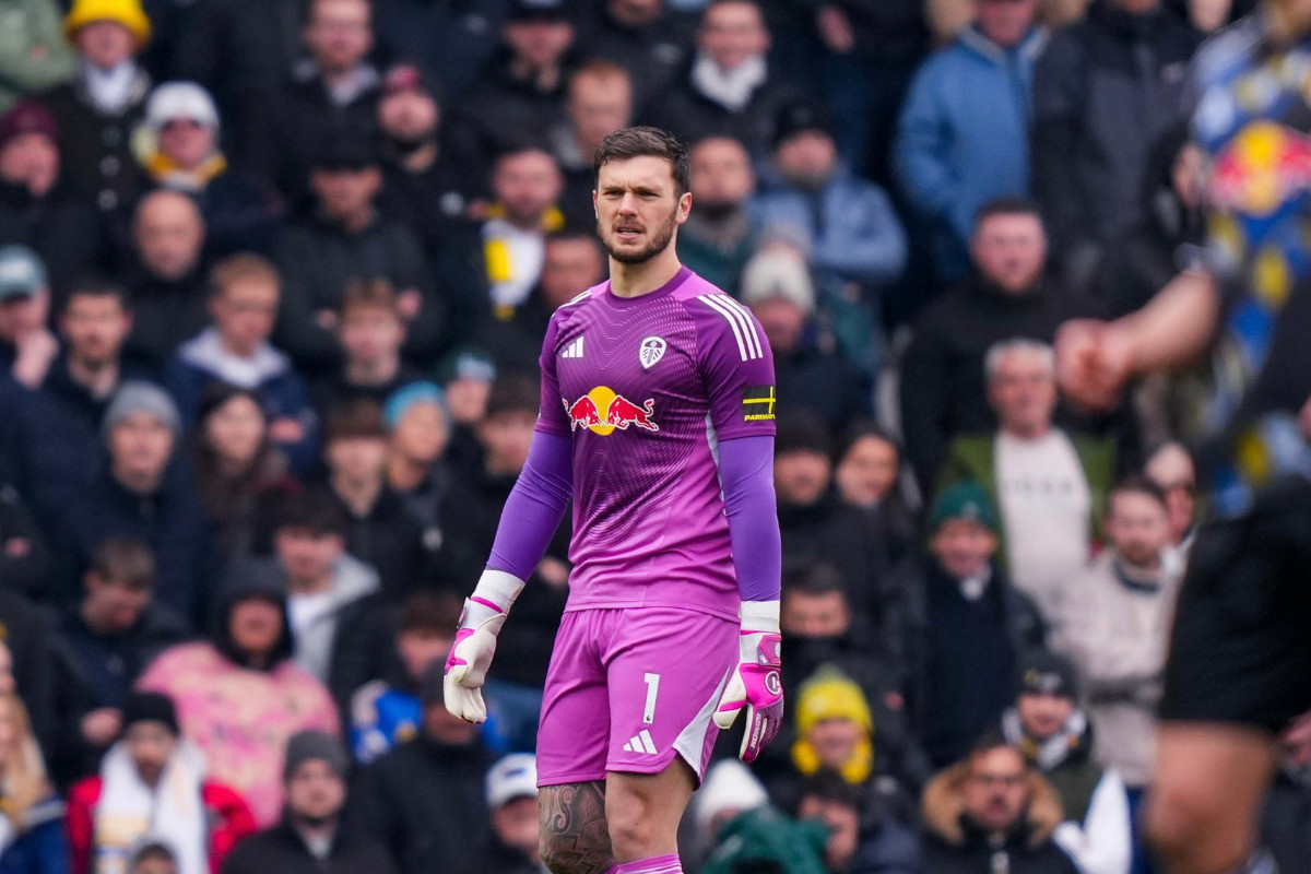 Lucas Perri em campo pelo Leeds United /Reprodução/LUFC