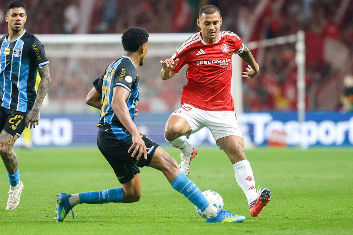 Clássico Gre-Nal pelas quartas da Libertadores/RICARDO DUARTE/SC INTERNACIONAL