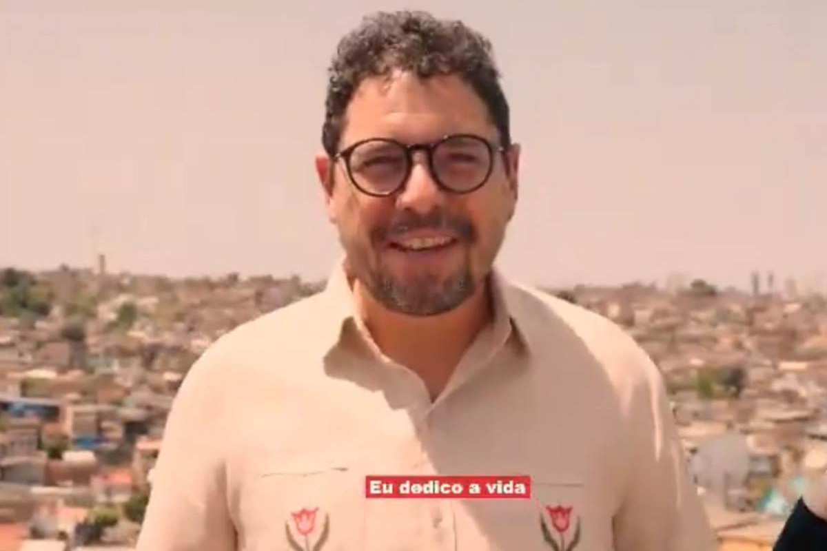 Ivan Moares (PSOL) em guia eleitoral para o Governo de Pernambuco/Foto: Divulgação