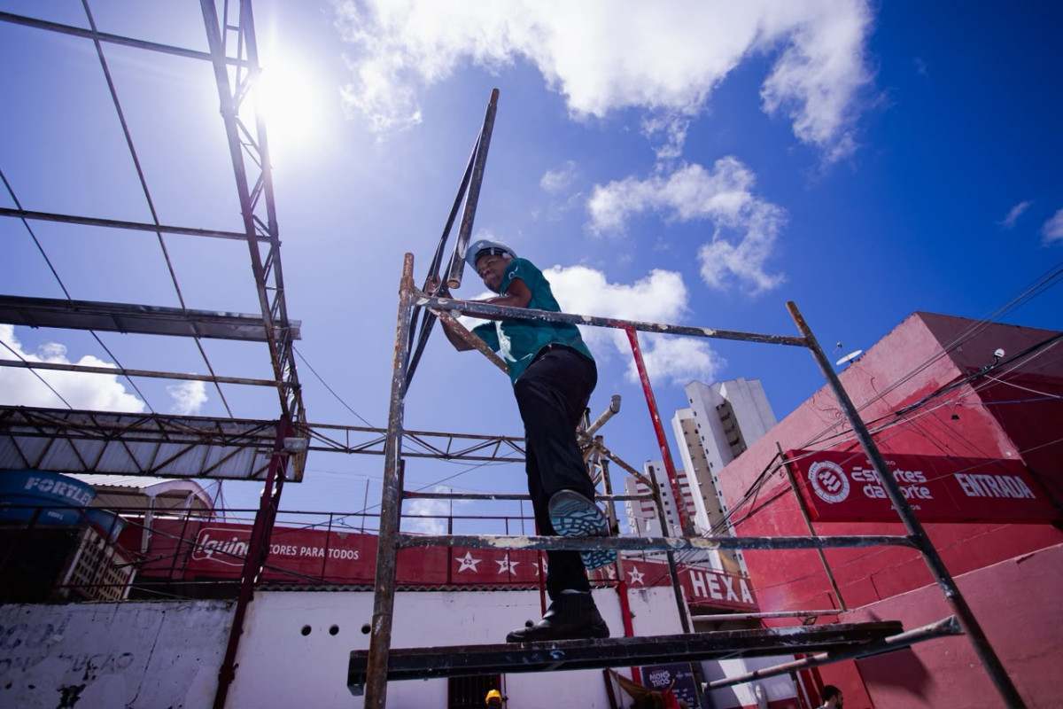O aporte de recursos contempla a reestruturação da cobertura da quadra na sede/Divulgação/Esportes da Sorte