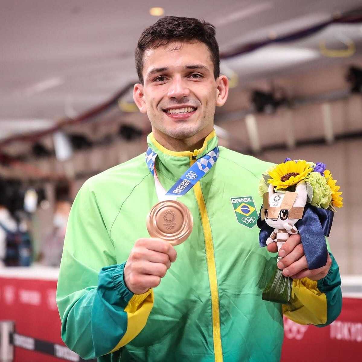 Reprodução/facebook @DanielCargninJudo