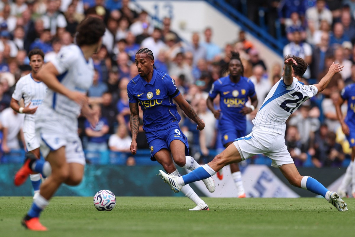 João Pedro, atacante do Chelsea
/ADRIAN DENNIS / AFP