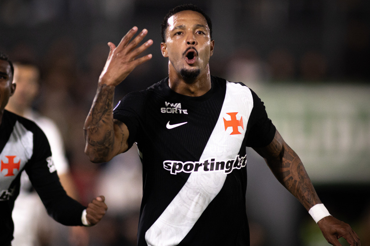 Atacante do Vaco, David, está sendo investigado por tráfico de armas e drogas /Matheus Lima/Vasco.