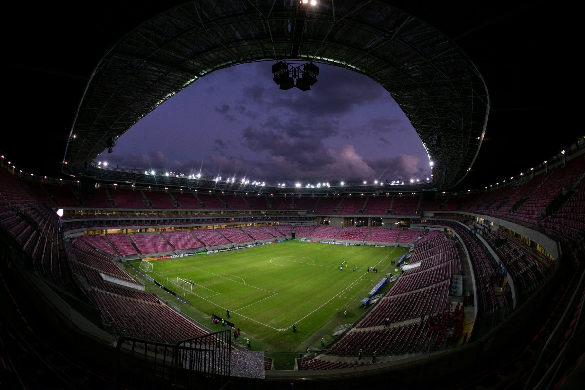 Vaquejada pode tirar repescagem da Copa do Mundo Feminina da Arena de Pernambuco/Foto: Rafael Vieira/FPF