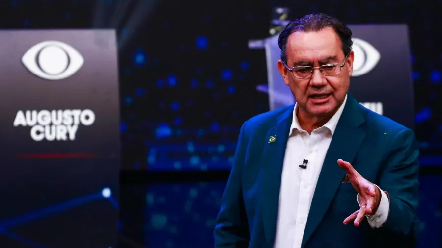 Augusto Cury, candidato do Avante/ALOISIO MAURICIO/ESTADÃO CONTEÚDO