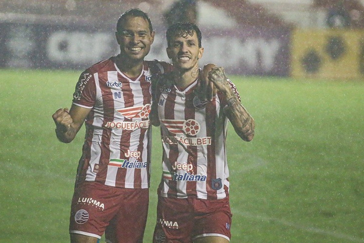 Vinícius e Jean Carlos, dupla ofensiva do Náutico/TIAGO CALDAS/CNC