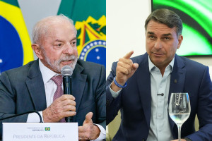 Luiz In&aacute;cio Lula da Silva e Fl&aacute;vio Bolsonaro est&atilde;o tecnicamente empatados