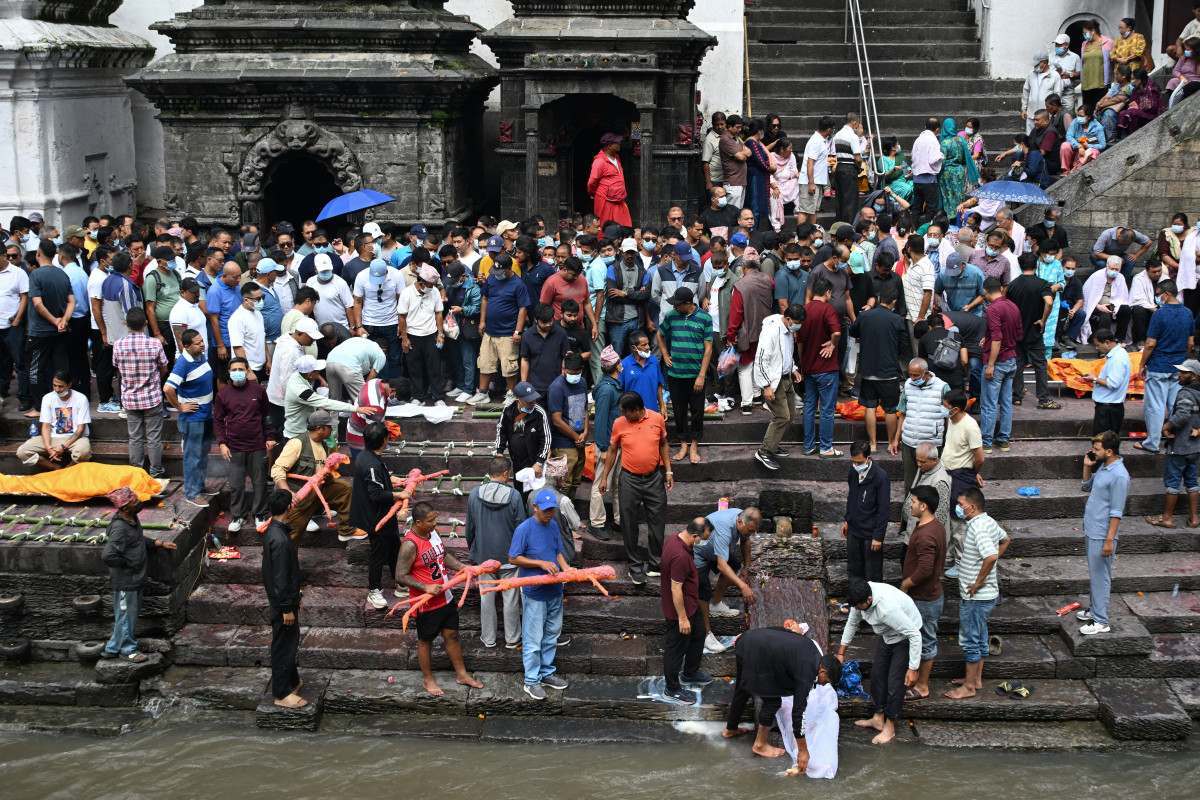 PRAKASH MATHEMA/AFP