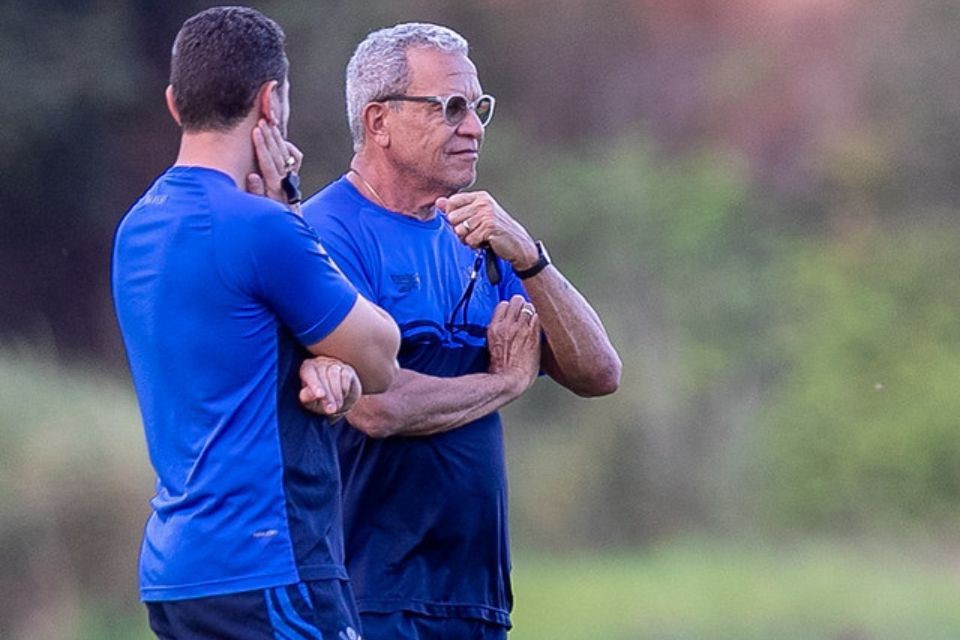 Hélio dos Anjos e Guilherme dos Anjos, técnicos do Náutico/Rafael Vieira/CNC