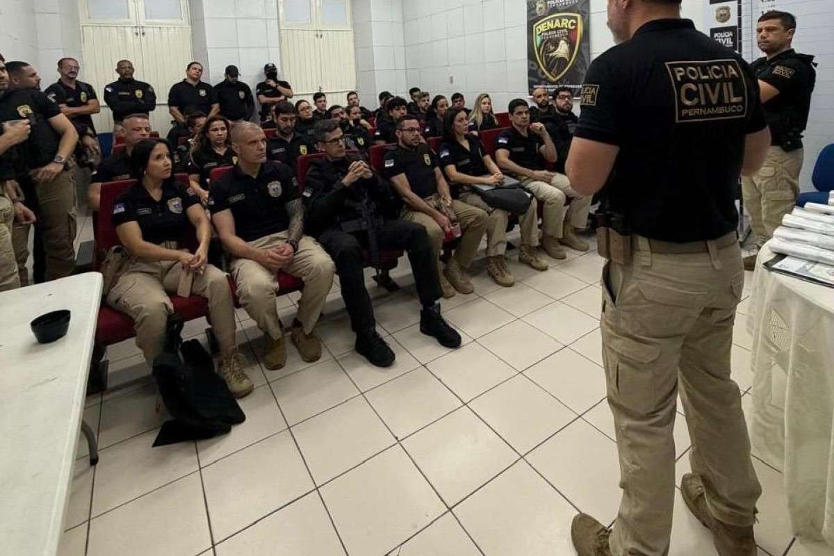 Mandados de busca e apreensão domiciliar, além de ordens judiciais para sequestro de bens estão sendo cumpridos/Foto: Divulgação/PCPE