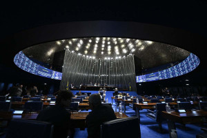Plen&aacute;rio do Senado Federal durante sess&atilde;o deliberativa ordin&aacute;ria em 2 de setembro de 2026