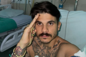 Matheus publicou, no in&iacute;cio desta semana, uma foto nas redes sociais, feita dentro do Hospital Santa Terezinha