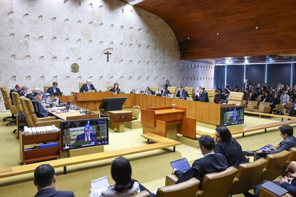 Sess&atilde;o plen&aacute;ria do STF

