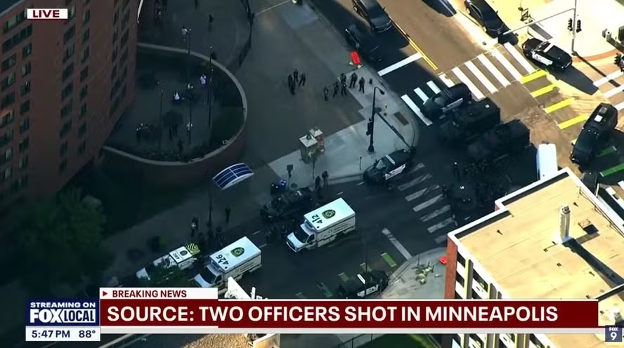 Ataque ocorreu perto do Centro de Convenções de Minneapolis (EUA)/Reprodução/Fox 9