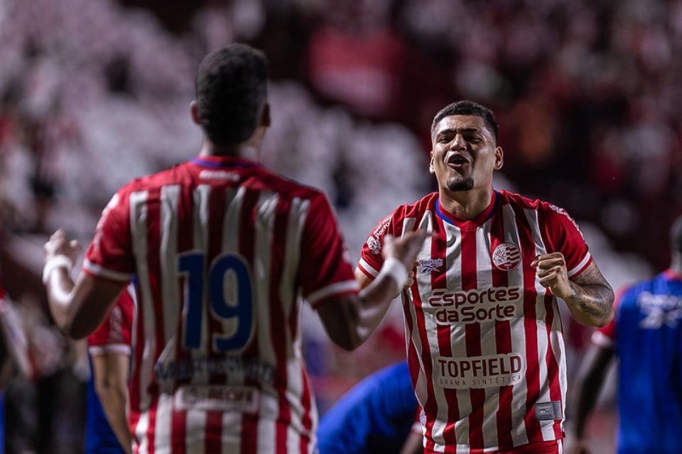 Kauã Maranhão e Luiz Cláudio, atacantes do Náutico/Rafael Vieira / CNC