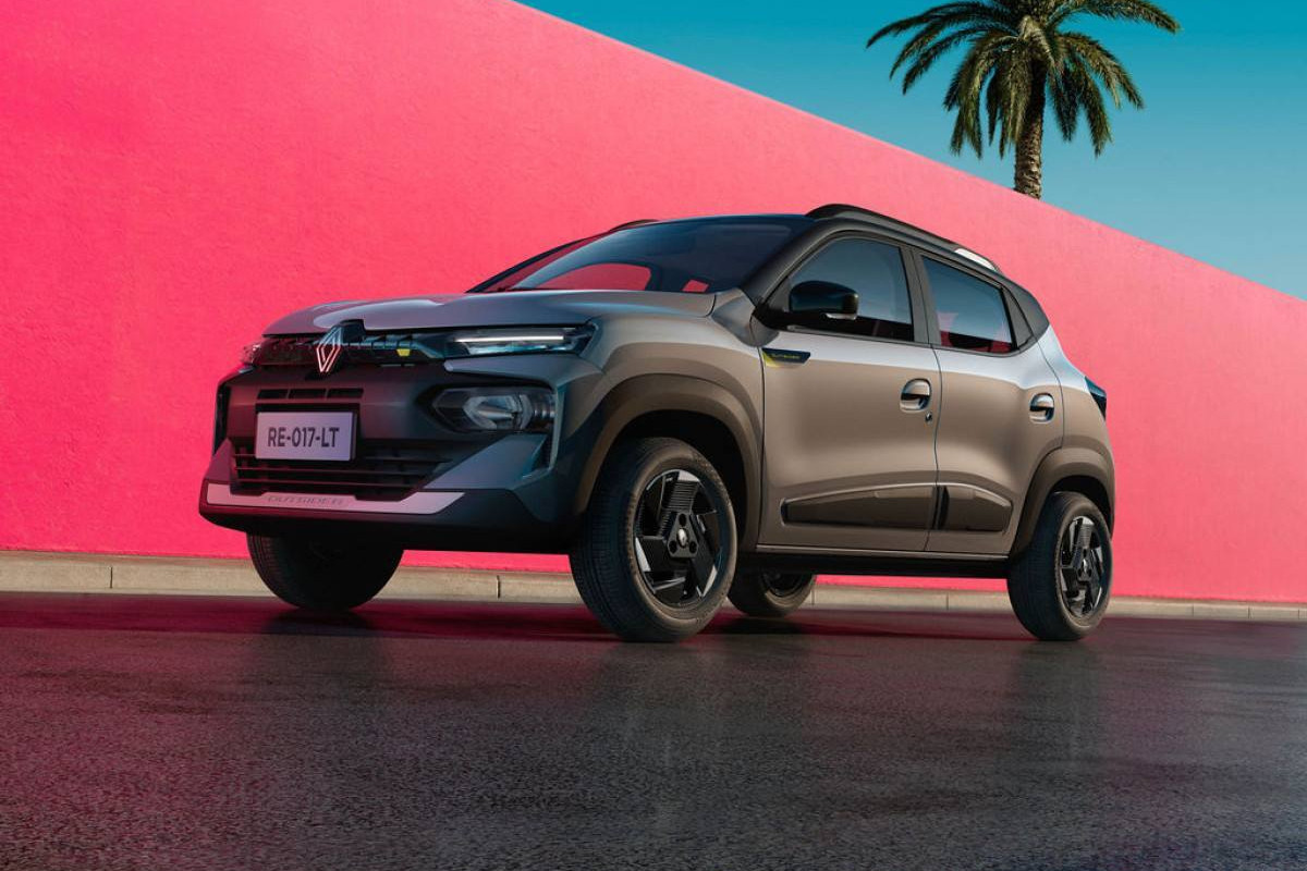 Renault Kwid ganhou retoques visuais e novos equipamentos na linha 2027/Foto: Renault/Divulgação