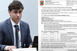 Relat&oacute;rio da PF postado por Nikolas &eacute; falso e traz marcas do uso de IA