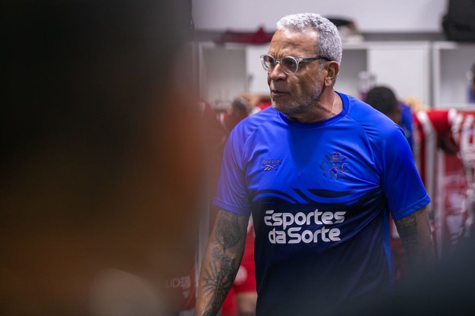 Hélio dos Anjos, técnico do Náutico/Rafael Vieira / CNC