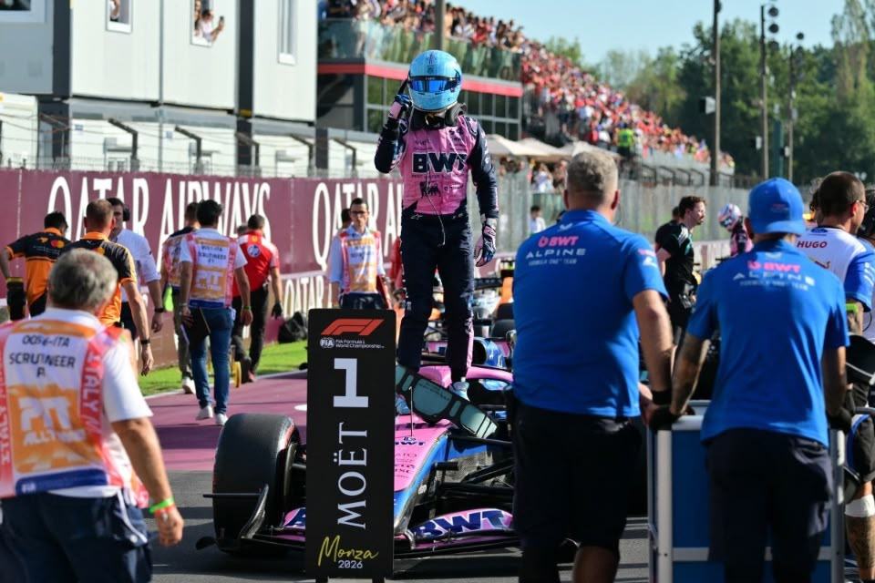 Pierre Gasly, piloto francês da Alpine/ANDREJ ISAKOVIC / AFP