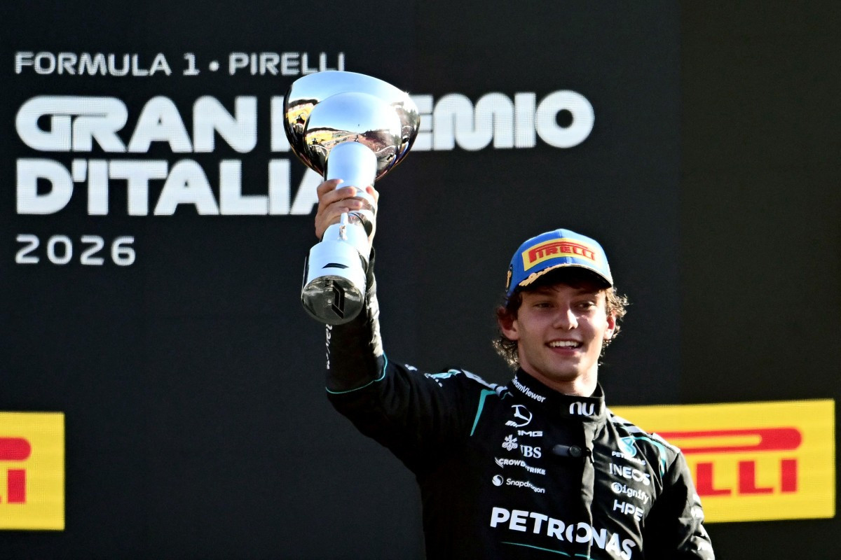 Kimi Antonelli venceu GP de Monza/MARCO BERTORELLO / AFP