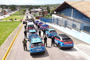 A nova frota &eacute; composta por sete carros, quatro motocicletas, quatro quadriciclos, uma van e uma base m&oacute;vel de monitoramento