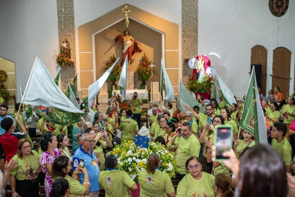 Festa de Nossa Senhora dos Prazeres reúne fiéis durante programação religiosa em Paulista, na Região Metropolitana do Recife/Pascom AOR